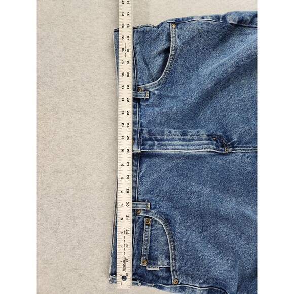 Carhartt Jeans Mens 40x30 Actual 28L Blue Denim Straight Leg Relaxed Fit Work - Picture 8 of 10